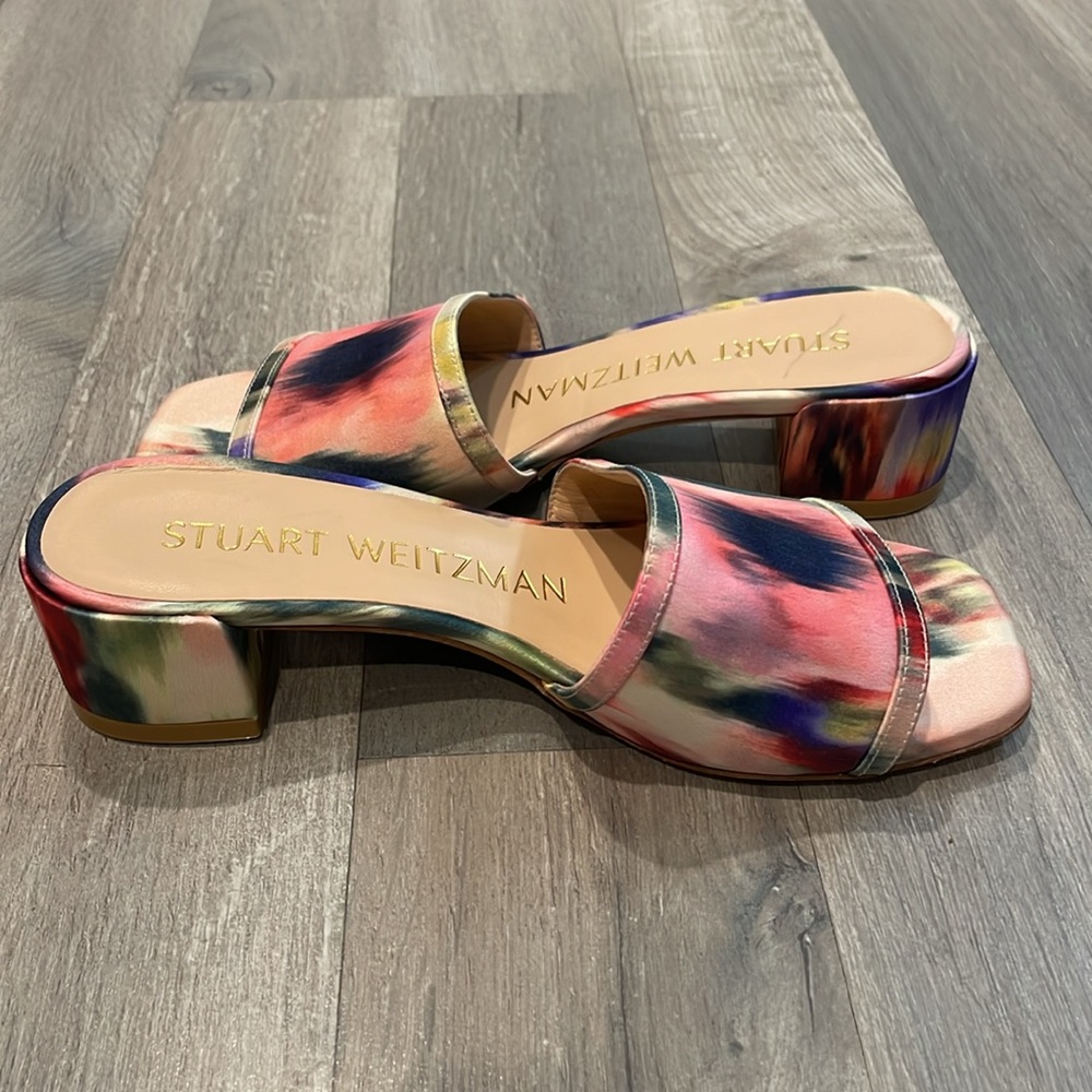 Stuart Weitzman Cayman 35 Block Slide Sandal - Picture 7 of 7